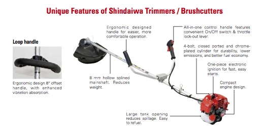 Shindaiwa features